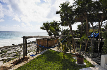 terrace of a cabana