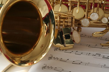 saxophone horn