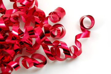 red ribbons