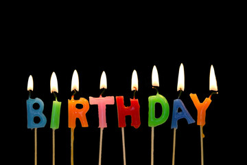 birthday candles