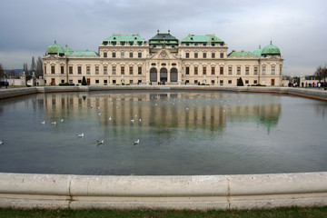 belvedere palace, vienna