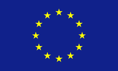 europa fahne europe flag eu - obrazy, fototapety, plakaty