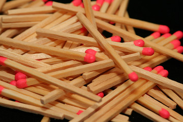 pile of matches