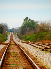 Fototapeta premium industrial railroad