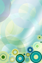 abstract background with wheels