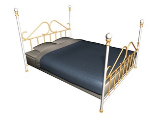 medieval bed
