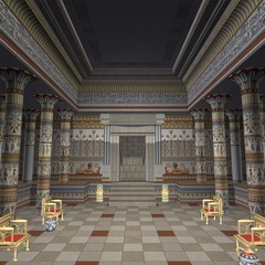 Fototapeta na wymiar tempel der pharaonen