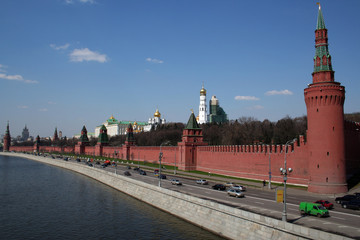 Fototapeta premium moscow kremlin russia