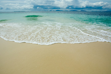 Fototapeta na wymiar tropikalnej plaży