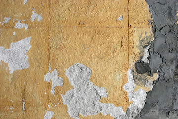 grungy cemented wall