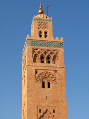 Fototapeta na wymiar the koutoubia mosque