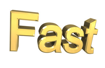 simbolo fast in oro