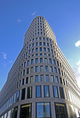 tall rounded building