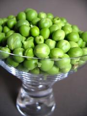 coupelle de petit pois