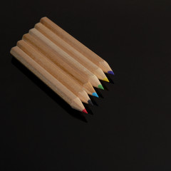 Obraz premium matite colorate