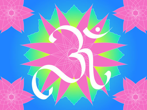 om - the divine hindu symbol