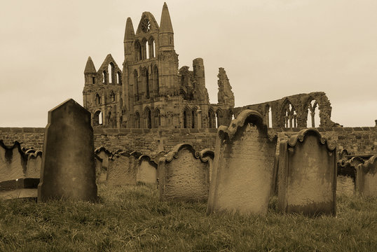 whitby gravestones