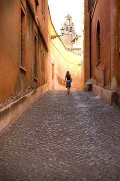 european alley