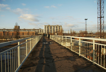 Obraz premium bridge in the city