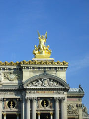 Fototapeta na wymiar część le grand opera w Paryżu