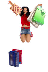 shopping girl