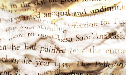 Fototapeta premium creased page