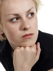 portrait of a young woman