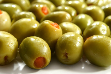 green olives