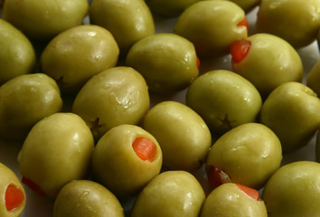 green olives