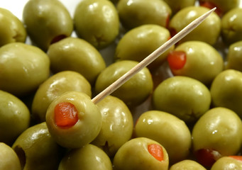 green olives