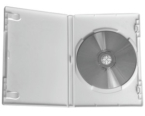 clip-pathed blank dvd