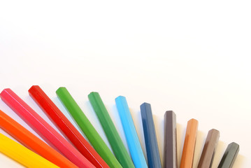 color pencils composition