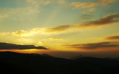 Obraz premium sunset