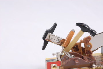 hammer and tools