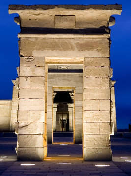 Temple Of Debod From Front