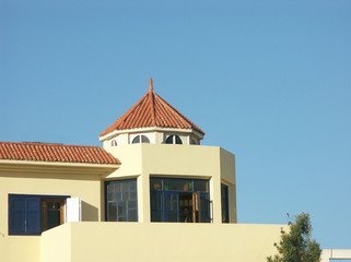 terrasse d'une villa