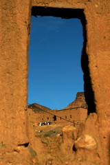 village d'aït benhadou-maroc