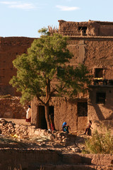 village d'aït benhadou-maroc