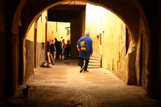 rue de meknes - maroc