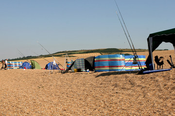 beach camp