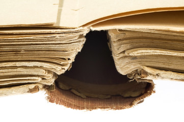 old book (1911) - detail