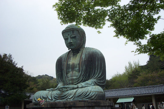 Buddha At Kamakura, Japan