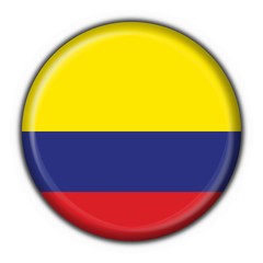 bottone bandiera colombiano - colombia button flag