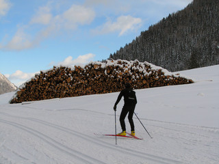 cross-country ski run