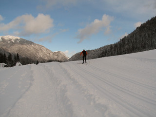 cross-country ski run