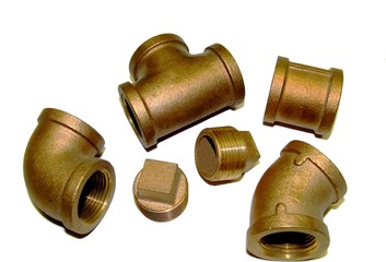 collection of brass fittings