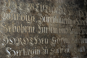 mittelalterliche schrift