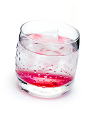 cocktail isolated on white background