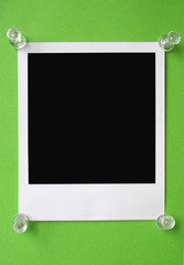 blank photo frame