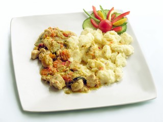 wholesome dinner meal